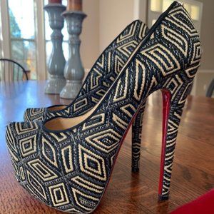 Christian Louboutin panama-geometrico Pumps